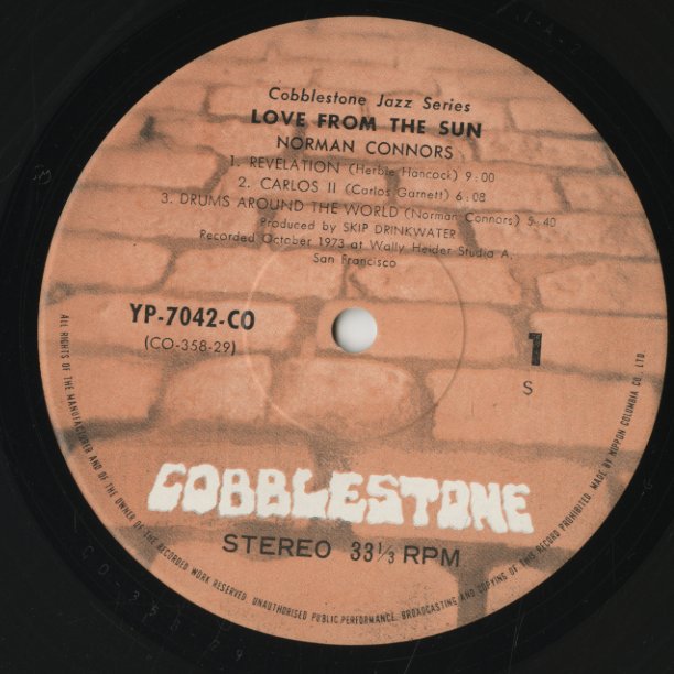 Norman Connors / ノーマン・コナーズ / Love From The Sun (YP-7042-CO)