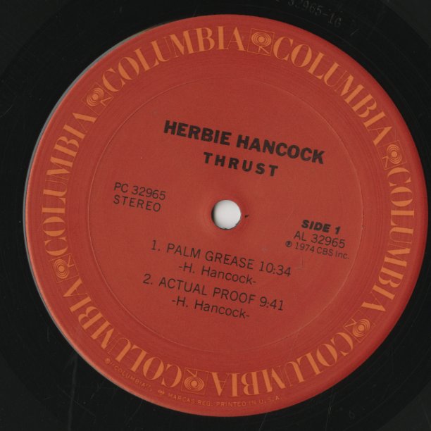 Herbie Hancock / ハービー・ハンコック / Thrust (PC32965)