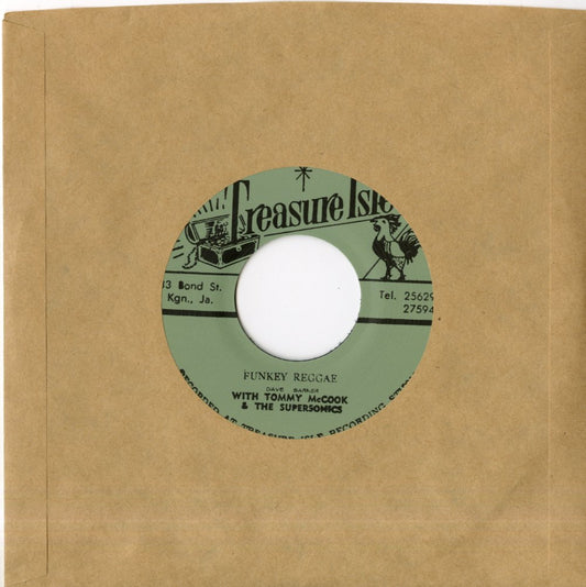 Tyron Davis - If This World Were Mine / Funky Reggae (t038) JPN Treasure Isle|新品7inch back