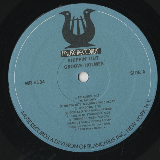 Groove Holmes / グルーヴ・ホルムズ / Shippin' Out (MR5134)