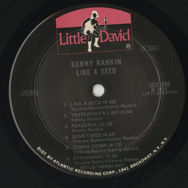 Kenny Rankin / ケニー・ランキン / Like A Seed (LD 1003)