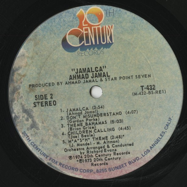 Ahmad Jamal / アーマッド・ジャマル / Jamalca (T 432)