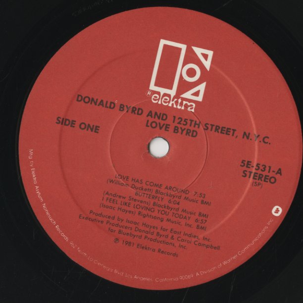 Donald Byrd / ドナルド・バード / Love Byrd (5E-531)