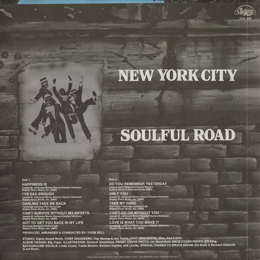 New York City - Soulful Road (CHL 500) 1974 US Chelsea|中古LP