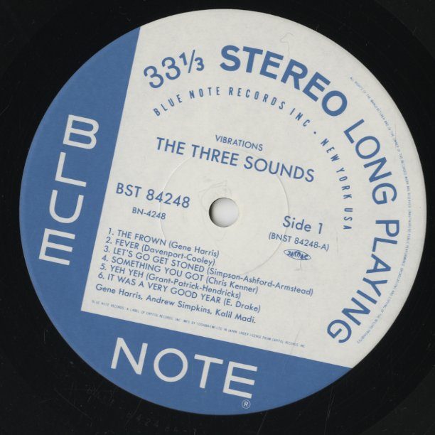 The 3 Sounds / スリー・サウンズ / Vibration (BN4248)
