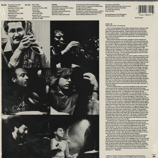 Paquito - Live At Key Stone Korner (FC 38899) LP 1983 US Columbia|中古LP