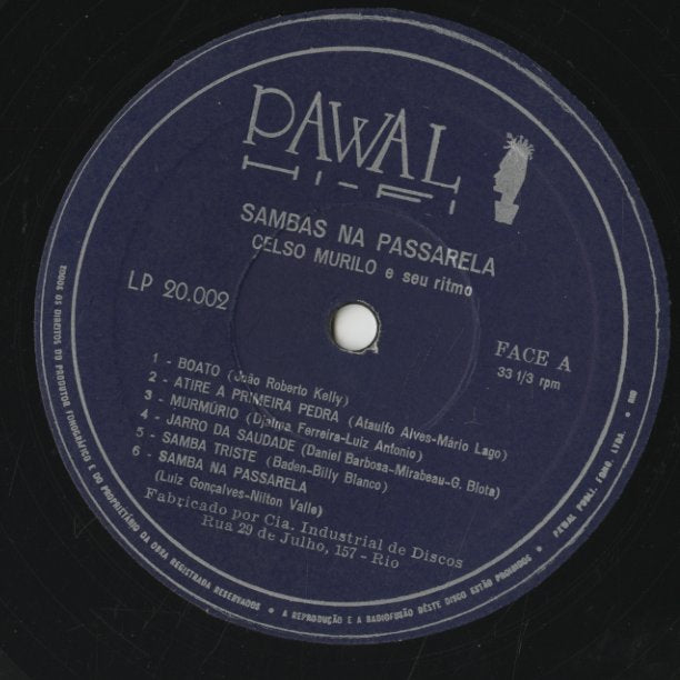 Celso Murilo / セルソ・ムリロ / Sambas Na Passarela (P-20.002)