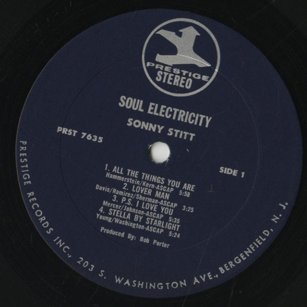Sonny Stitt / ソニー・スティット / Soul Electricity! (PR7635)