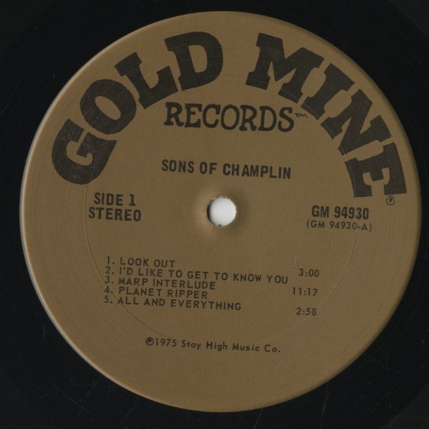 The Sons Of Champlin / ザ・サンズ・オブ・チャンプリン (GM94930)