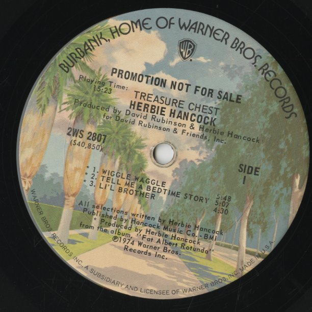 Herbie Hancock – Treasure Chest -2LP (2WS2807) LP 1974 US Warner Bros. | 中古LP