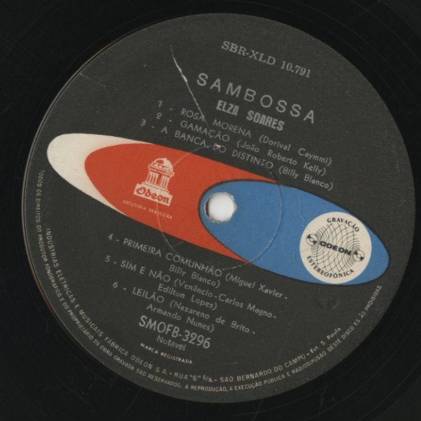 Elza Soares / エルザ・ソアレス / Sambossa (MOFB 3296)