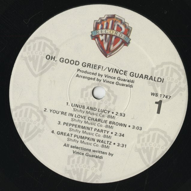 Vince Guaraldi / ヴィンス・ガラルディ / Oh Good Grief! (WS1747)