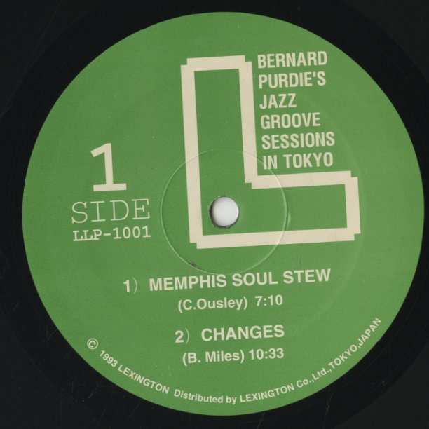 Bernard Purdie / バーナード・パーディ / Jazz Groove Sessions In Tokyo -2LP (LLP-1001)