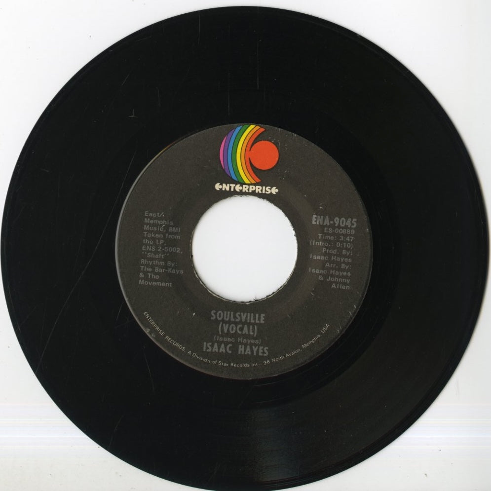 Isaac Hayes / アイザック・ヘイズ / Let's Stay Together / Soulsville -7 (ENA9045)