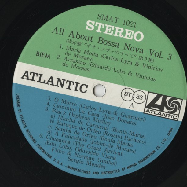 V.A./ All About Bossa Nova Vol.3 - Sergio Mendes / Herbie Mann (SMAT-1021)