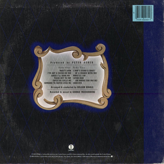 Linda Ronstadt - What's New (60260) 1983 US Asylum|中古LP