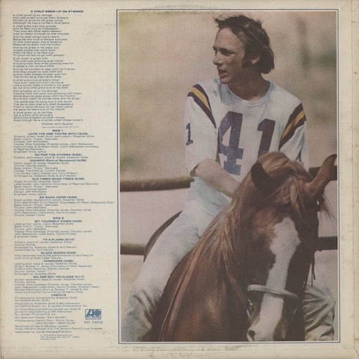 Stephen Stills - Stephen Stills (SD 7202) 1976 US Atlantic|中古LP