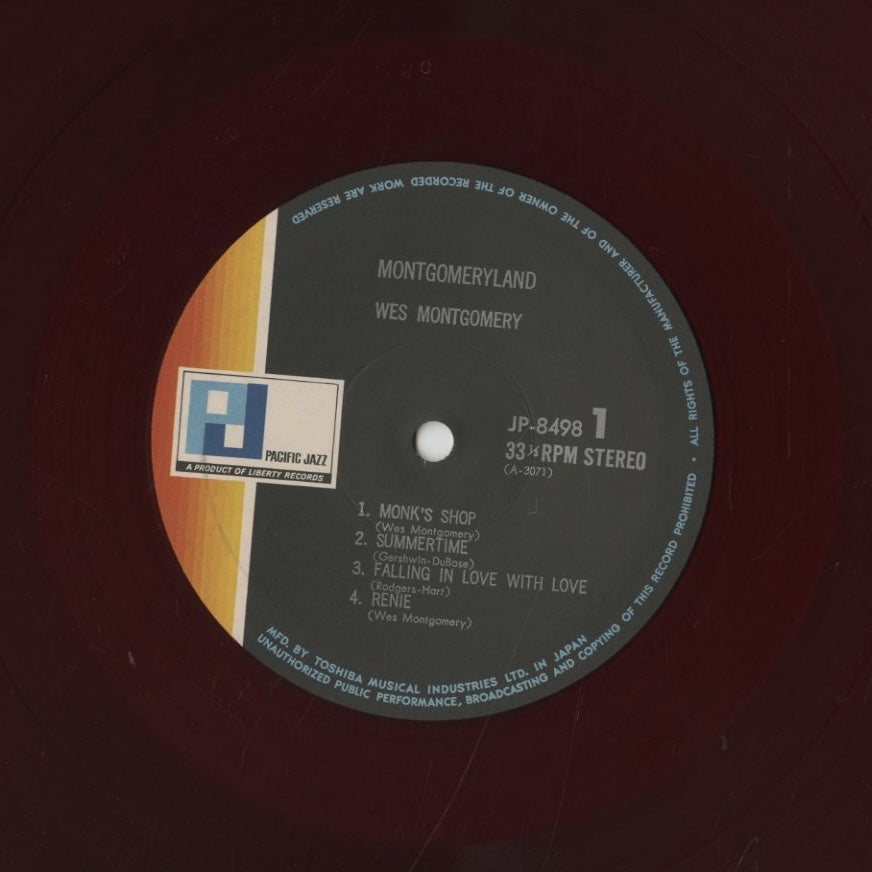 Wes Montgomery / ウェス・モンゴメリー / Montgomery Land (JP-8498)