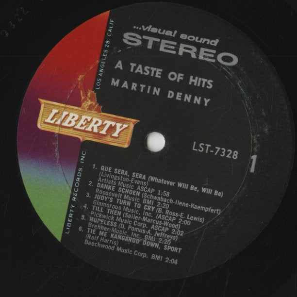 Martin Denny - Exotica Vol. II (LST7006) 1960 US Liberty STEREO|中古LP