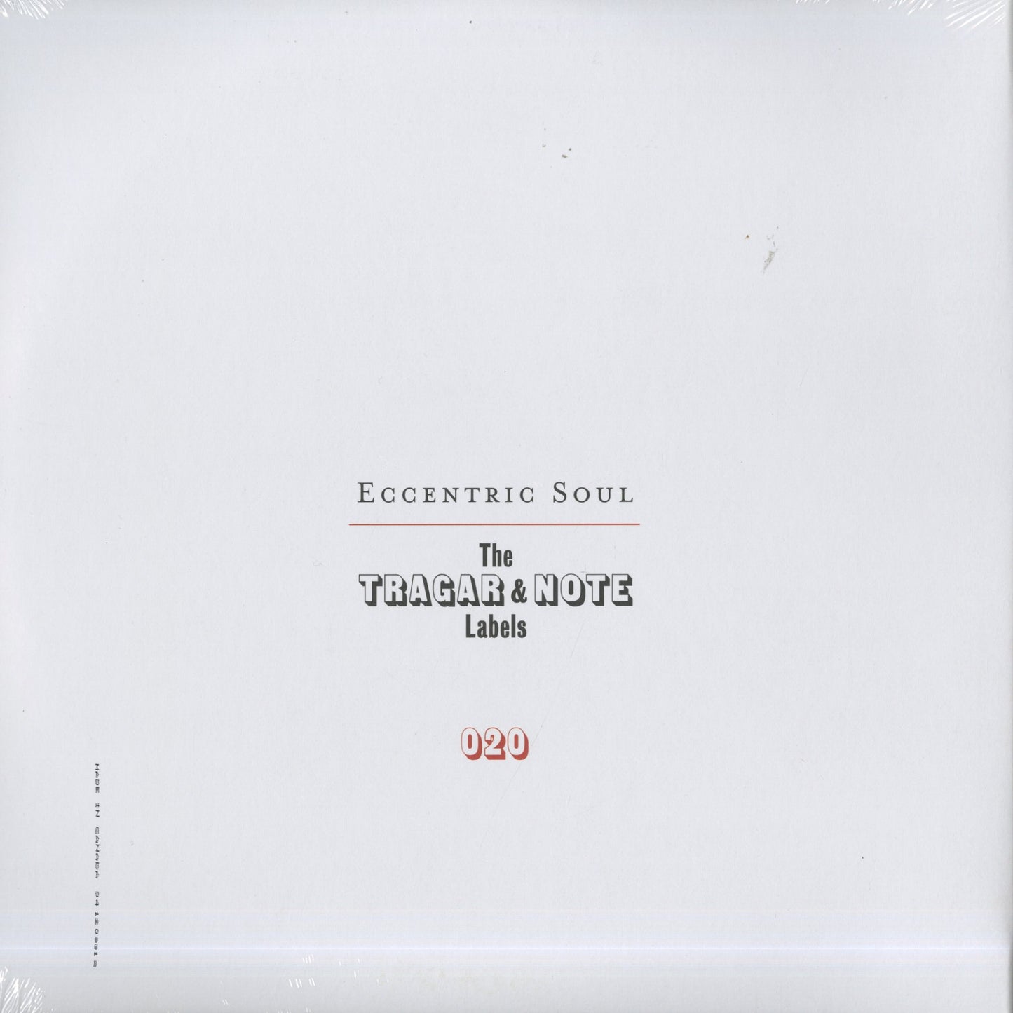 V.A./ Eccentric Soul : The Tragar & Note Label (N020)