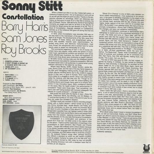 Sonny Stitt – Constellation (MR5323) LP 1987 US Muse|中古LP