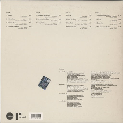 Sahib Shihab - And All Those Cats (RW102 2LP) LP 1997 ITA Rearward|中古LP