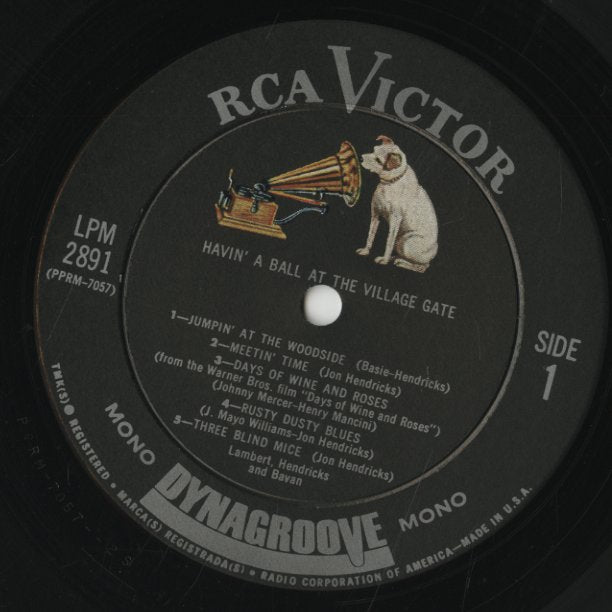 Lambert, Hendricks & Bavan / ランバート、ヘンドリックス&バヴァン / Havin' A Ball (LPM2891)