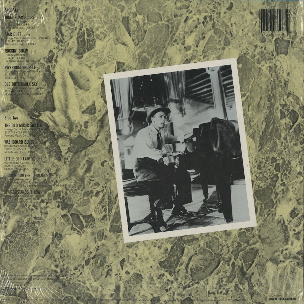 Hoagy Carmichael - The Stardust Road (MCA1507) 1982 US MCA|中古LP