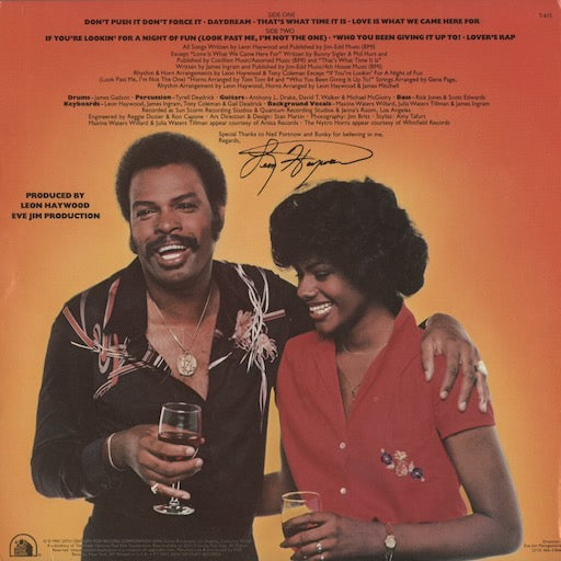 Leon Haywood - Naturally (T-613) 1980 US 20th Century Fox Records|中古LP