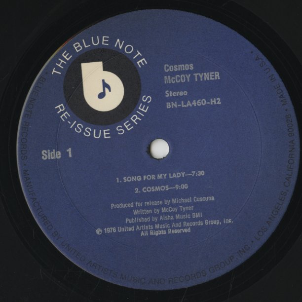 McCoy Tyner / マッコイ・タイナー / Cosmos (BN-LA460-H2)