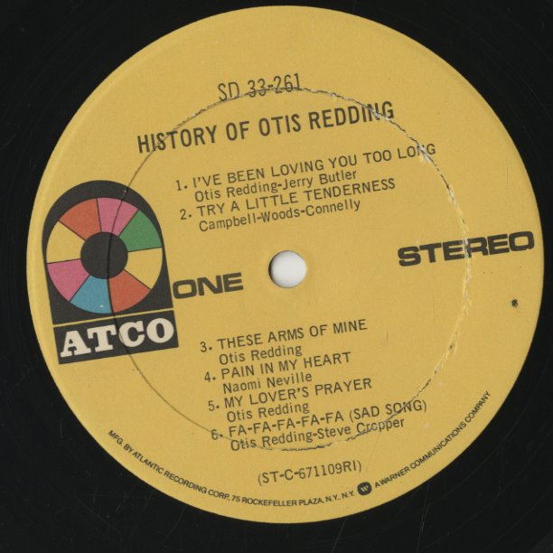 Otis Redding / オーティス・レディング / History of (SD33-261)