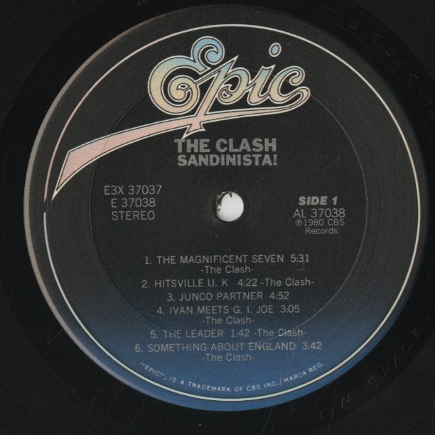 The Clash / ザ・クラッシュ / Sandinista! (E3X 37037)