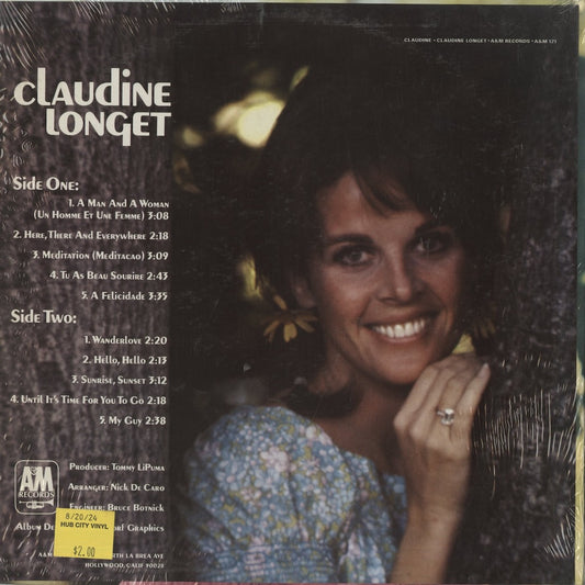 Claudine Longet – Claudine (SP-4121) LP 1967 US A&M | 中古LP