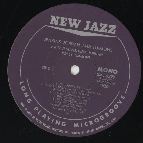 John Jenkins / ジョン・ジェンキンス / Jenkins, Jordan And Timmons (SMJ-6299)