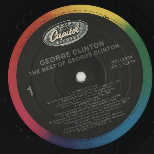 George Clinton / ジョージ・クリントン / The Best Of George Clinton (ST-12534)