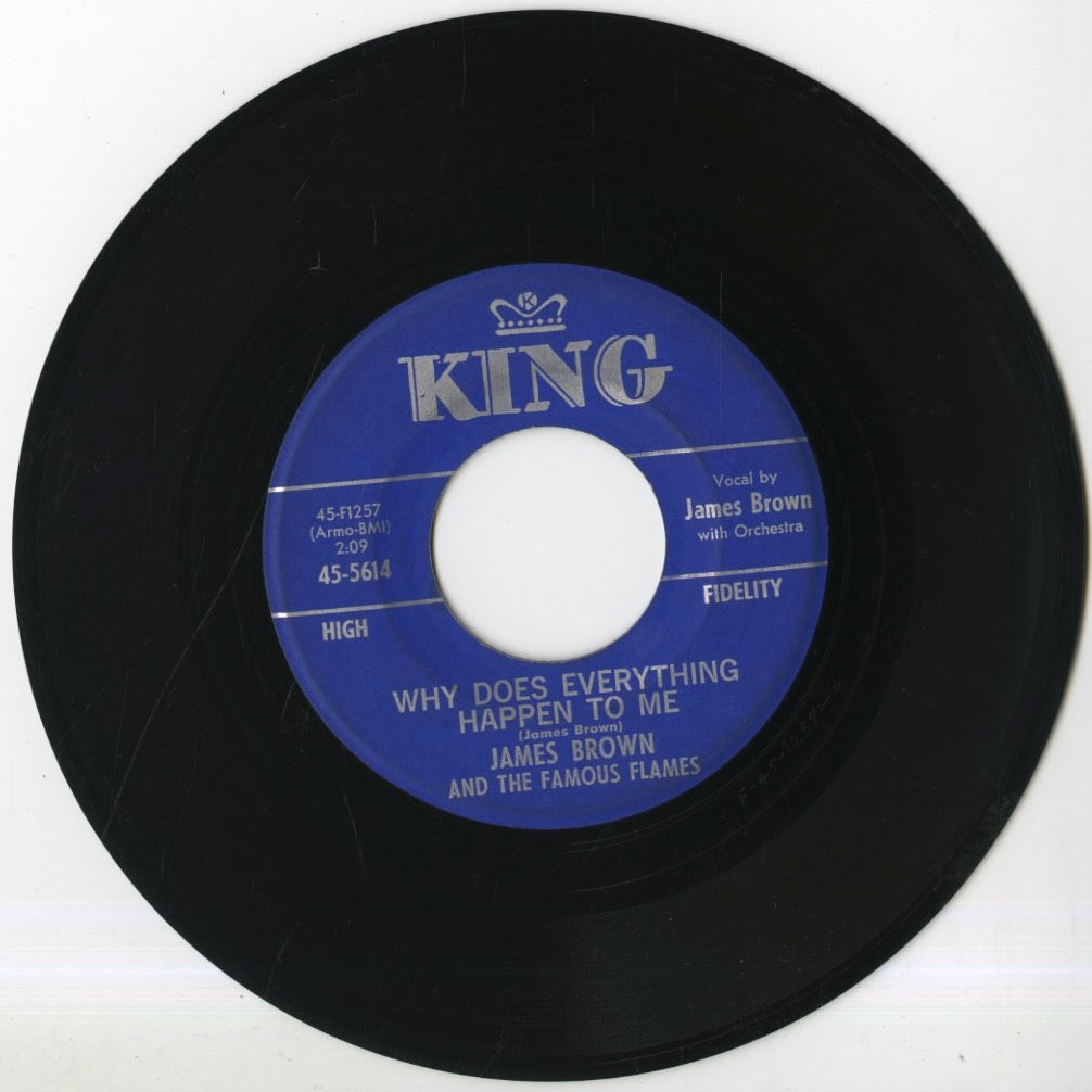 James Brown / ジェイムス・ブラウン / Night Train / Why Does Everything Happen To Me (45-5614)