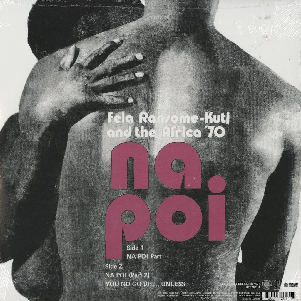 Fela Kuti / フェラ・クティ / Na Poi (KFR2021-1)
