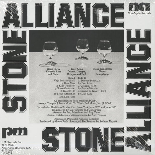 Stone Alliance - Stone Alliance 1976 (NA5277) LP 1976/2024 US Now Again Records|新品LP