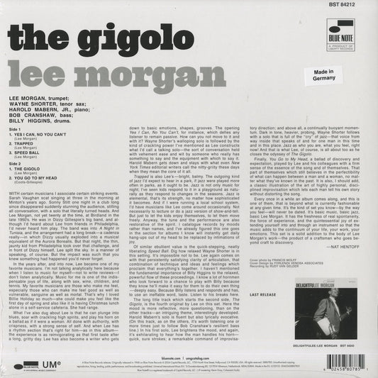 Lee Morgan - The Gigolo (180g) Blue Note back