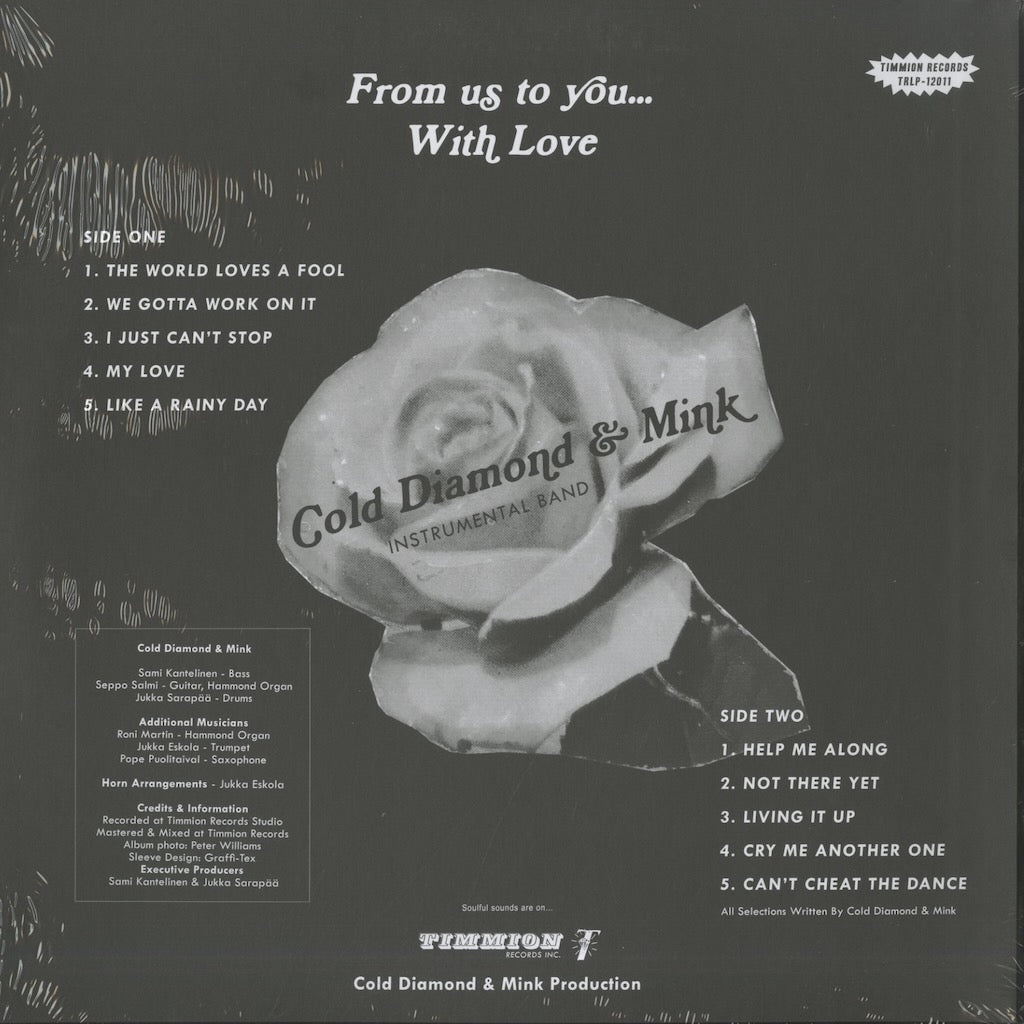Cold Diamond & Mink / コールド・ダイアモンド&ミンク / From Us To You... With Love (TRLP12011)