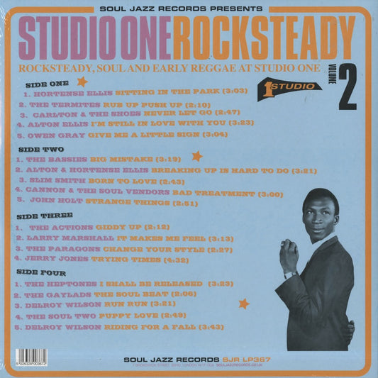 V.A. - Studio One Rocksteady - Vol.2 : Rocksteady, Soul and Early Reggae at Studio One (SJRLP367) UK Soul Jazz Records|新品LP back