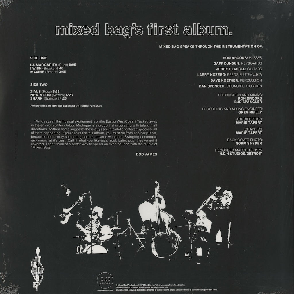 Mixed Bag / ミクスド・バック / Mixed Bag's First Album (TWM103)