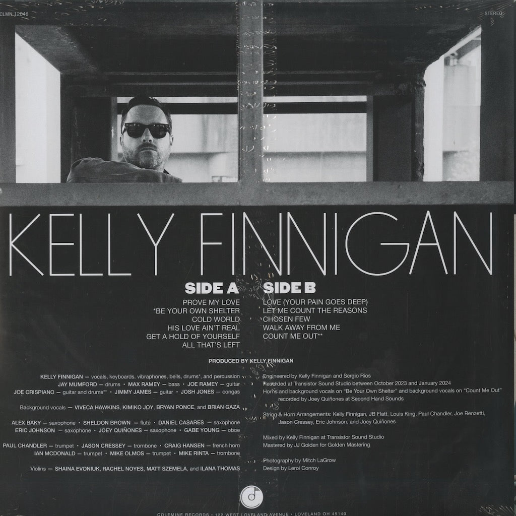 Kelly Finnigan / ケリー・フィニガン / A Lover Was Born - Blue Vinyl (CLMN12046)