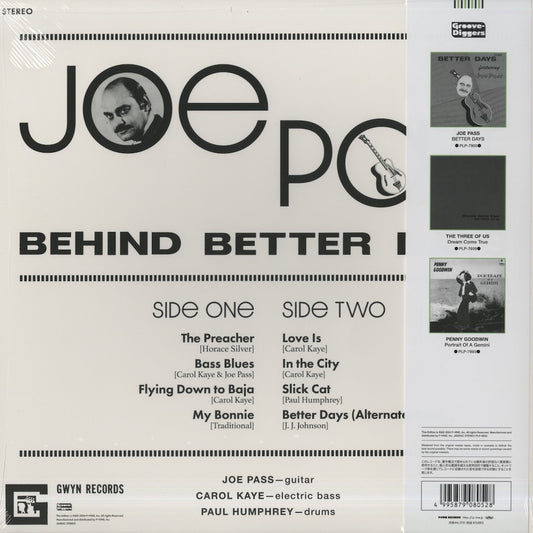 Joe Pass / Behind Better Days (PLP8052) P-Vine back