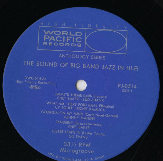 V.A./ The Sound Of Big Band Jazz In Hi Fi / Chet Baker, Gerry Mulligan etc (PJ-0514)