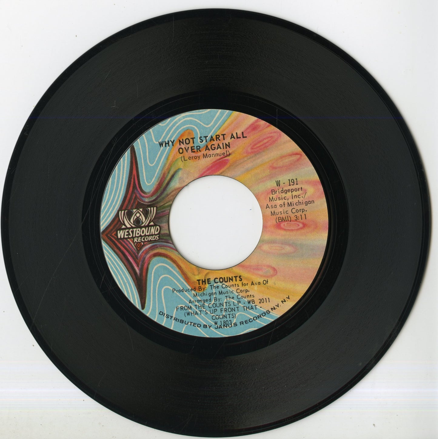 The Counts / カウンツ / Thinking Single -7 (W-191)