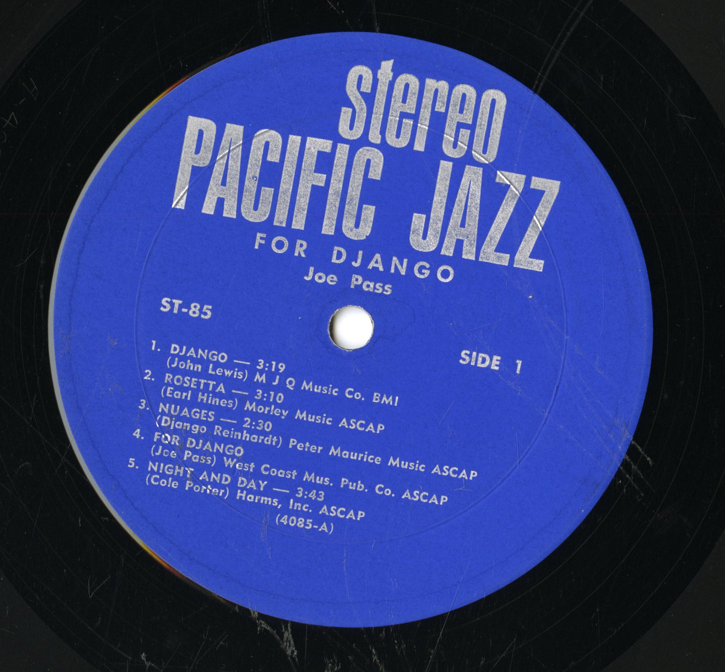 Joe Pass / ジョー・パス / For Django (ST-85)
