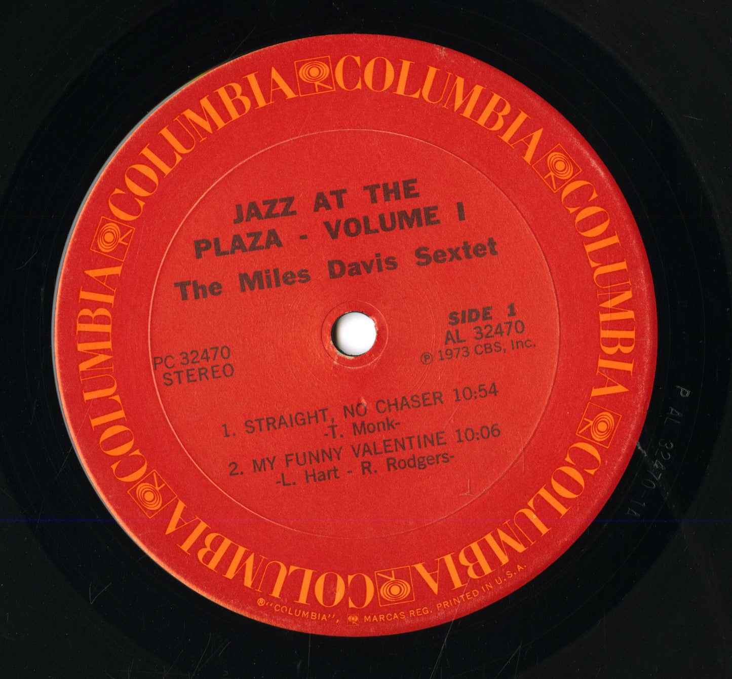 Miles Davis - Jazz At The Plaza Vol.1 (PC 32470) LP 1977 US Columbia|中古LP