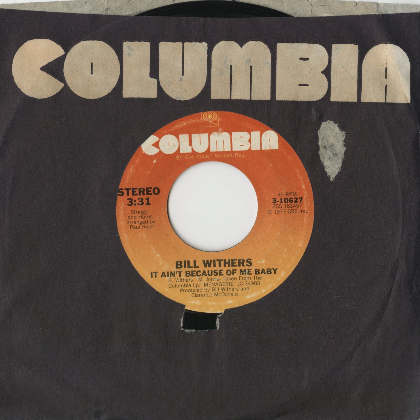 Bill Withers / ビル・ウィザース / Lovely Day -7 (3-10627)