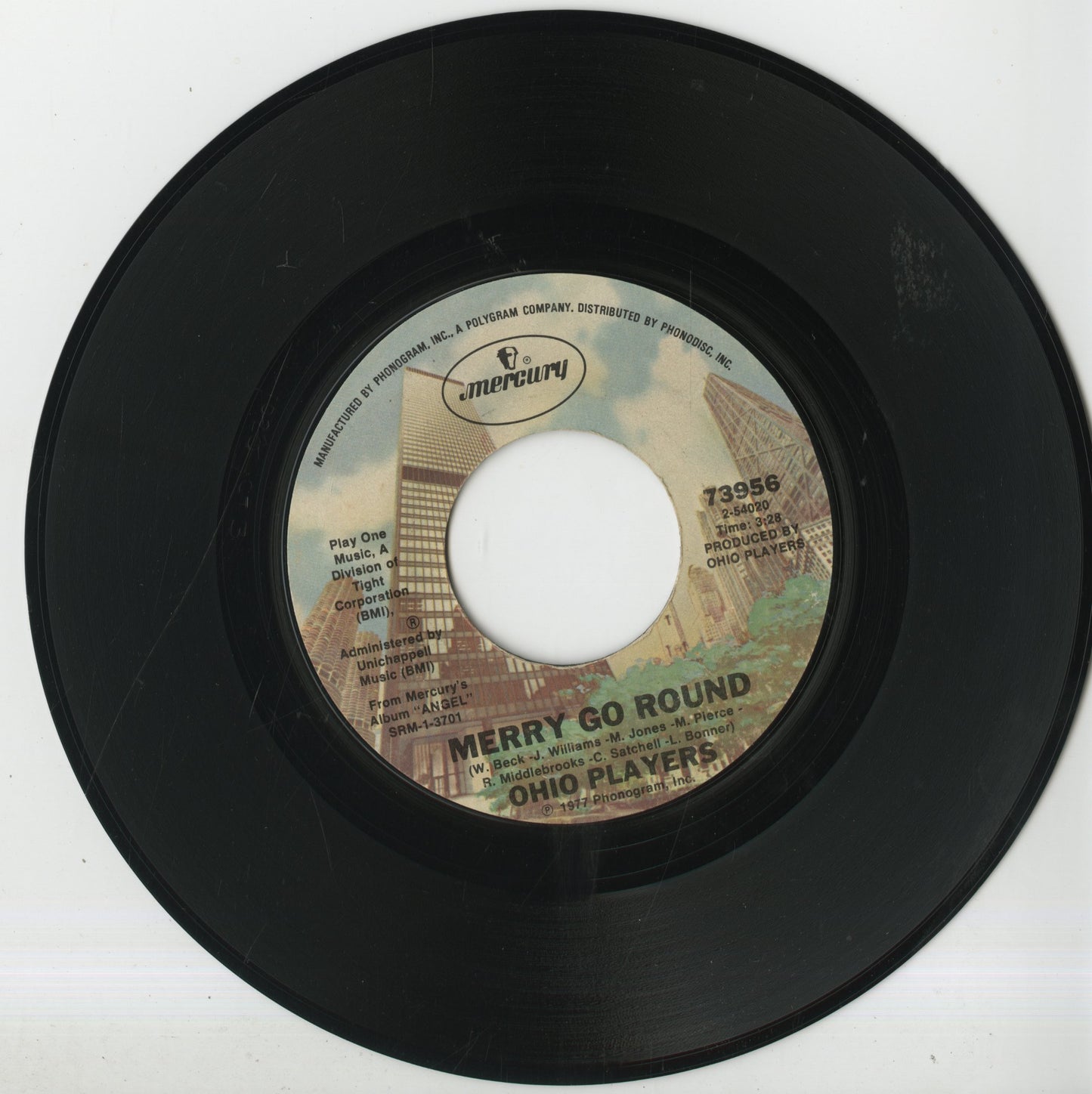 Ohio Players - Angel / Merry Go Round (73956) 1977 US Mercury|中古7inch